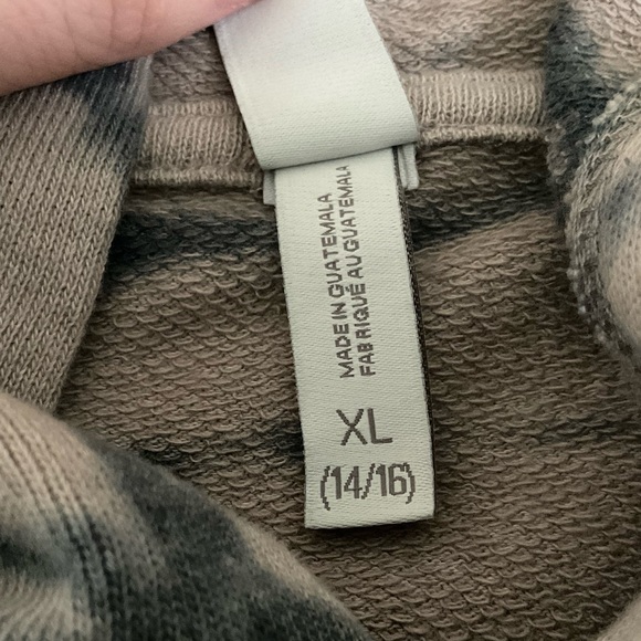 Zella girl Cropped Tie-dye Hoodie - Picture 3 of 3